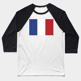 The Flag of France Baseball T-Shirt